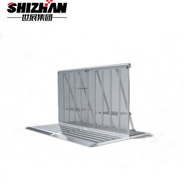 Crowd Control Barrier Fence Aluminum Stage Barriers
